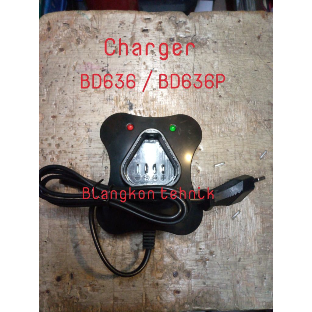 CARGER ATAU CASAN BOR BATTERY CORDLESS DOLIZ BD636 BD 636P ORIGINAL DOLIZ CHARGER CASAN