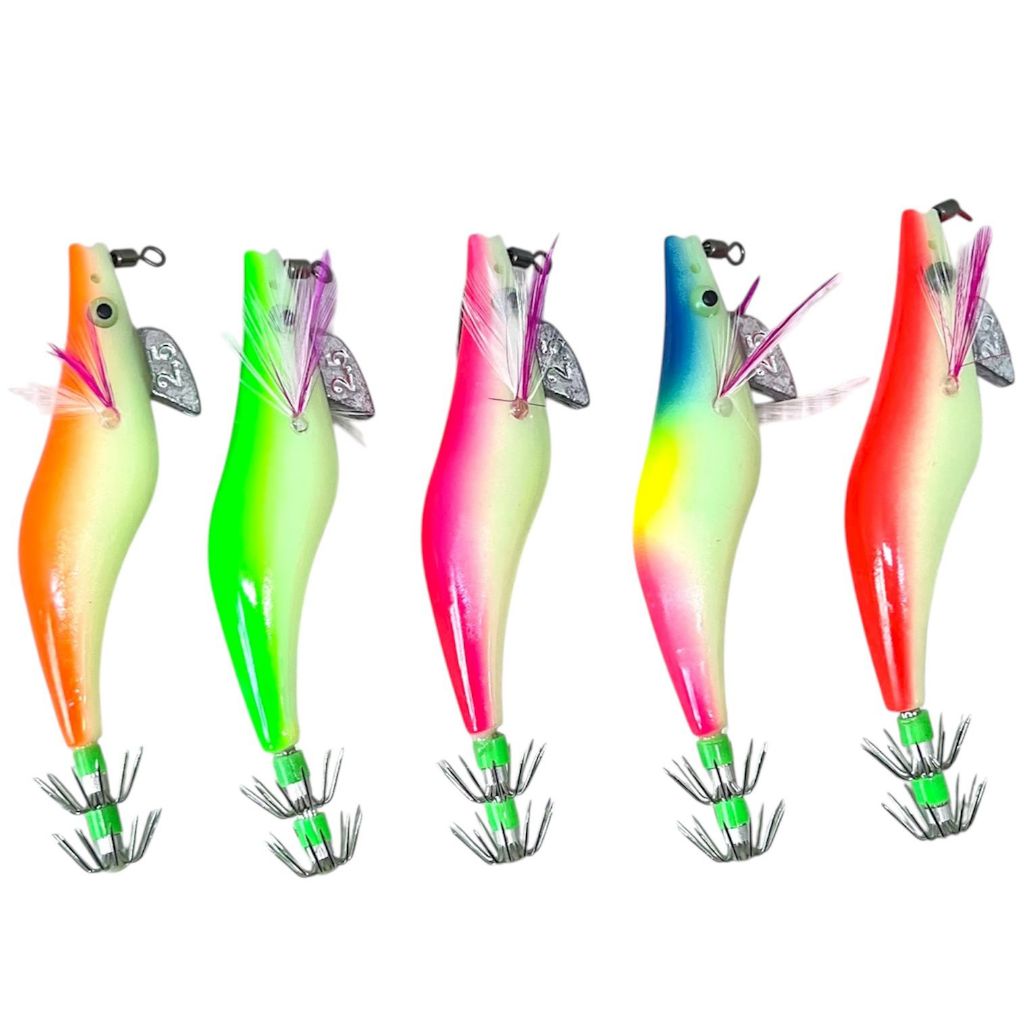 Umpan SQUID JIG LUMINOUS / Umpan SQUID BAIT CAPTAIN CUMI LUMINOUS Ukuran 2.5 Harga Terjangkau