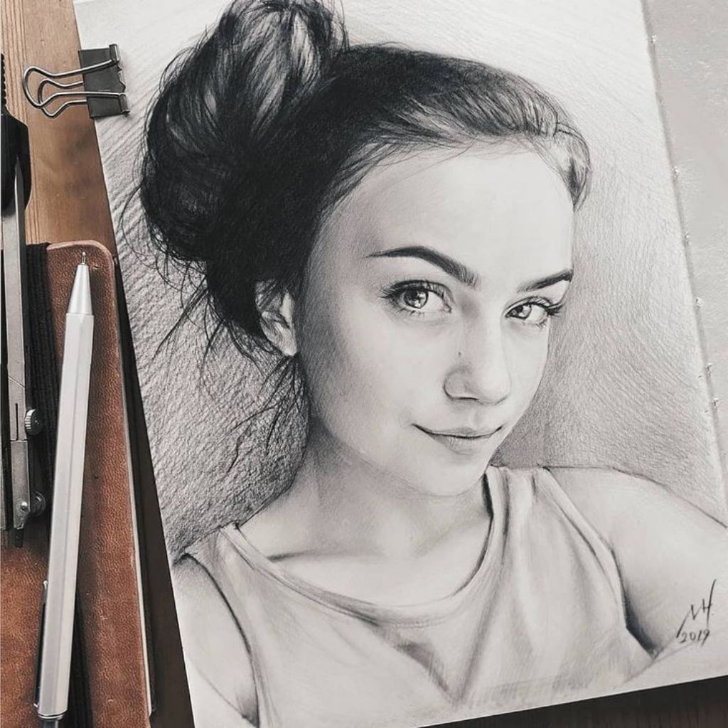 hiasan rumah,menerima pemesanan sketsa wajah Poto sendiri