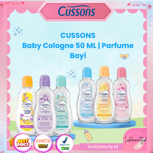 Cussons baby Cologne 50ml | Minyak Wangi Bayi |Perfume Bayi
