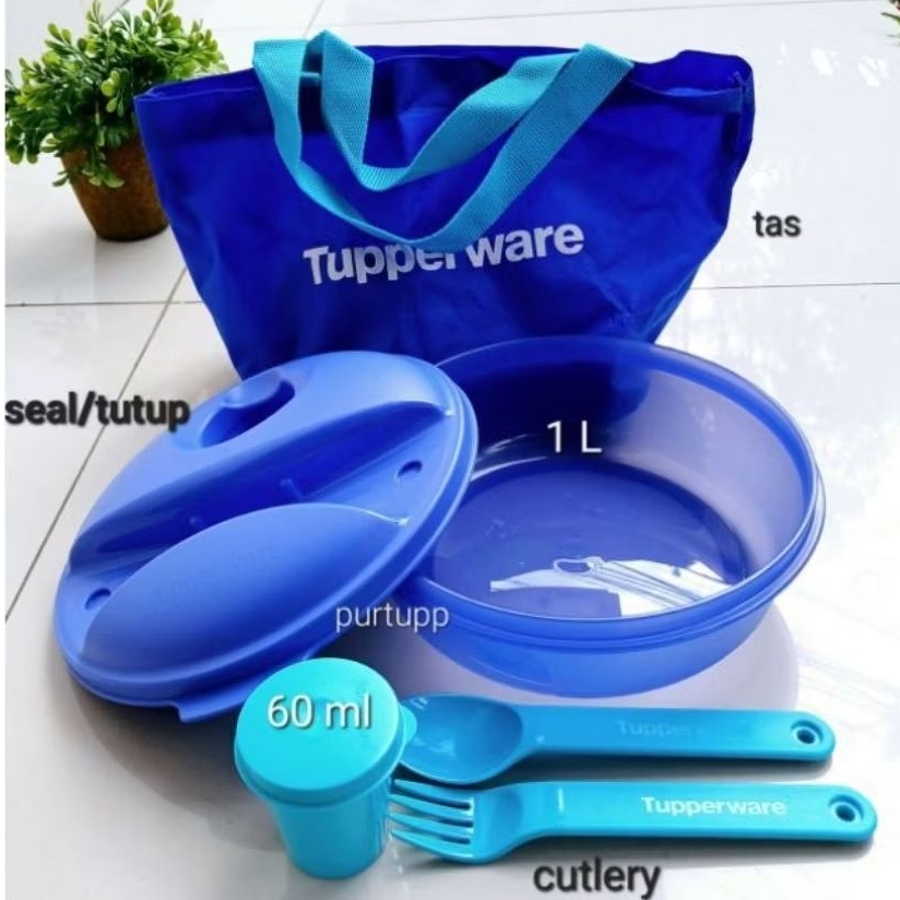 TUPPERWARE FASHIONISTA SET / bekal makan tempat bontot
