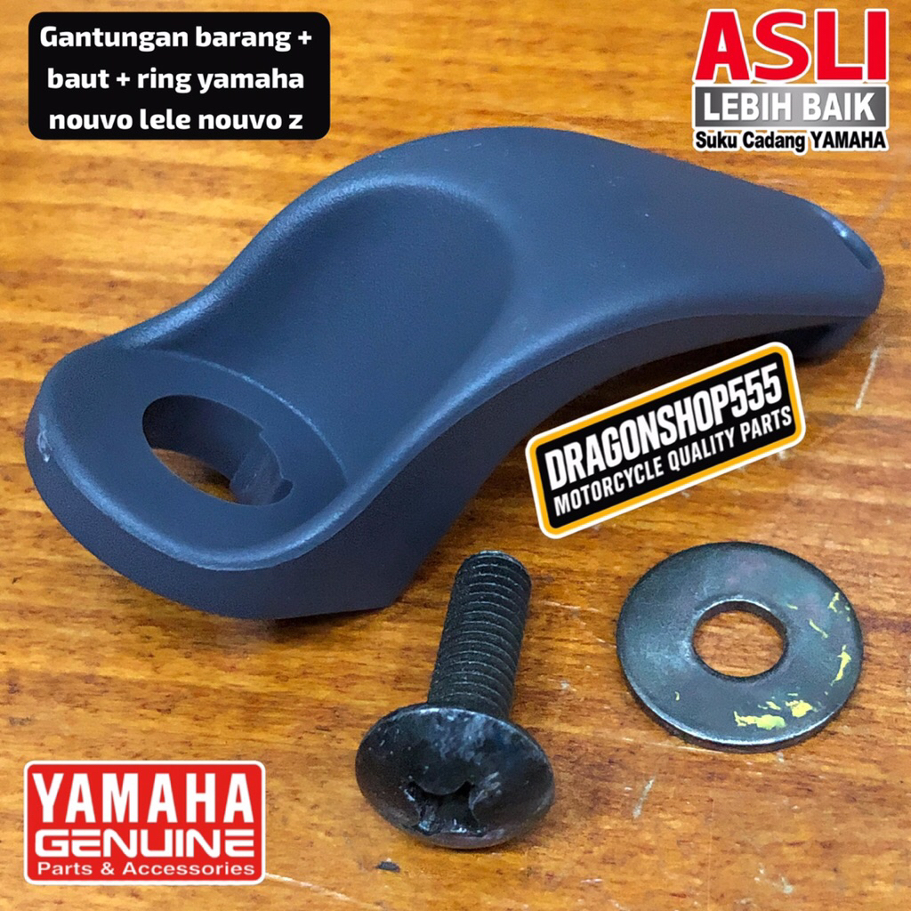 GANTUNGAN BARANG DAN BAUT RING PENGAIT HOOK CANTELAN YAMAHA NMAX NOUVO ORIGINAL LOSTPACK