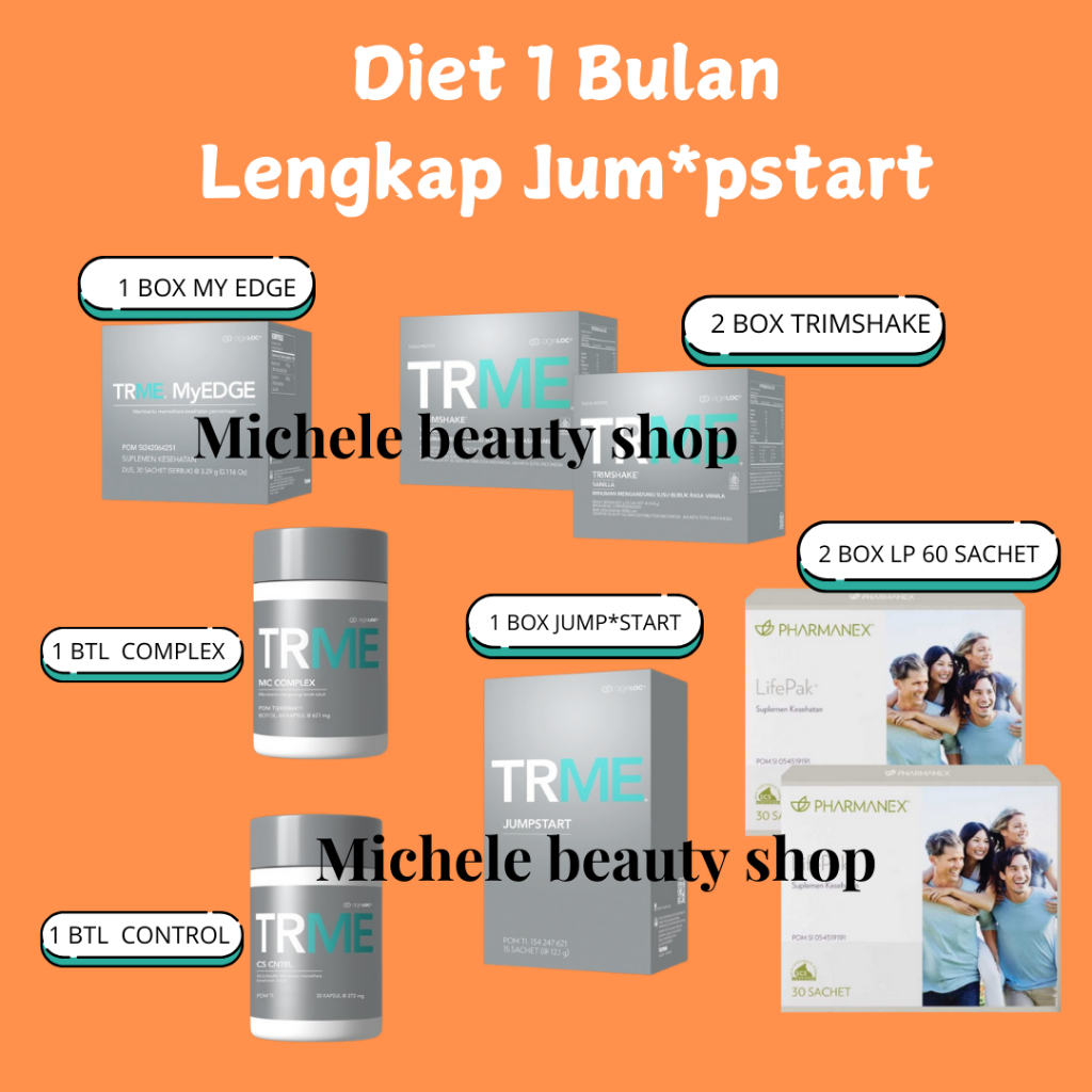 DIET 1 BULAN TWS V2 LENGKAP DENGAN JS ORIGINAL SEGEL