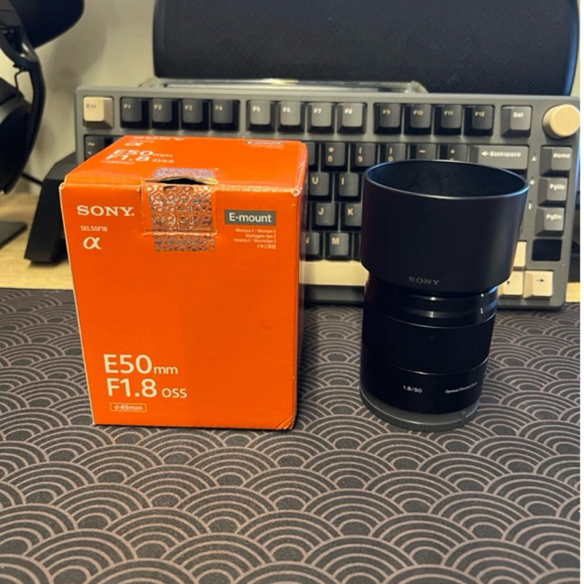 LENSA SONY E50MM F1.8 SECOND