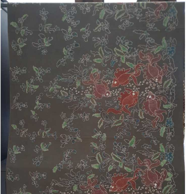 Kain Batik Tulis Banyumasan Katun Primisima Hijau Pastel