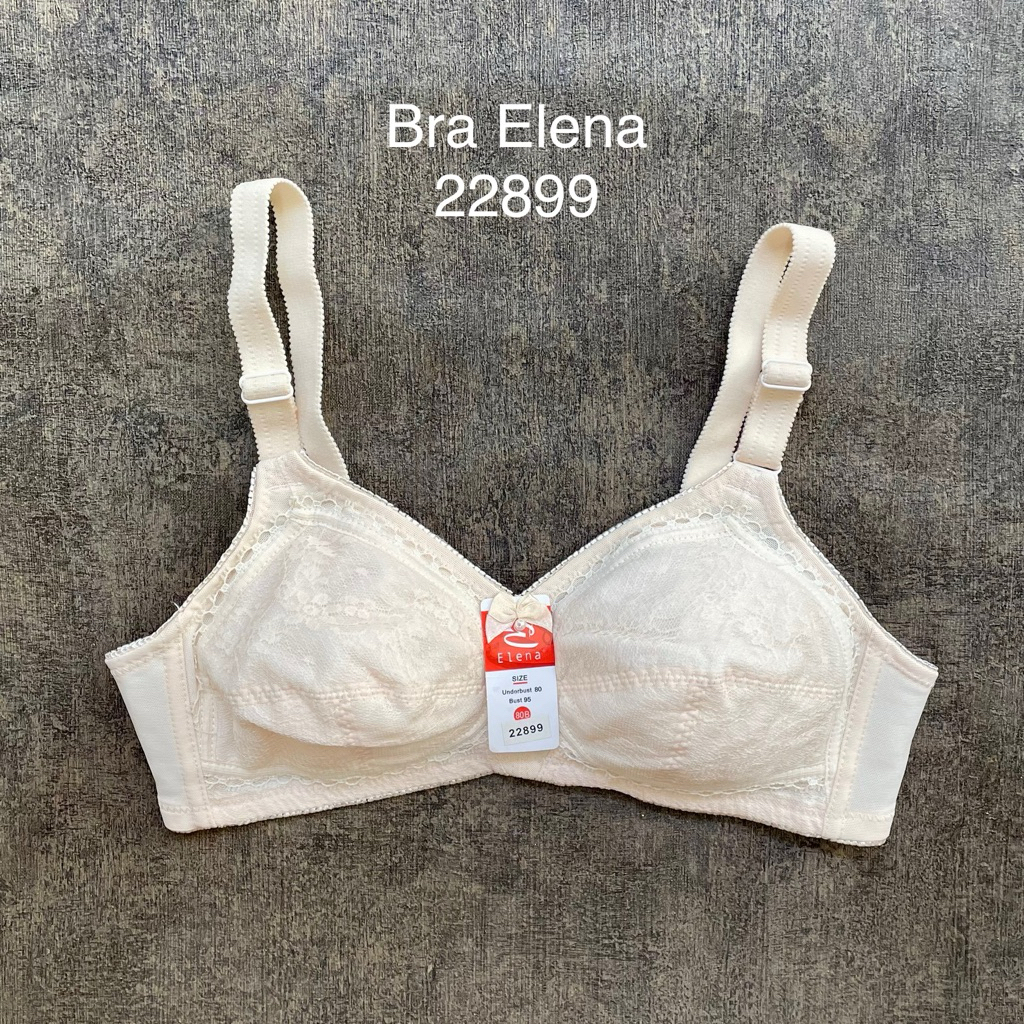 Bra Elena / BH Elena art. 22899 Original (tanpa busa, tanpa kawat, Brokat)