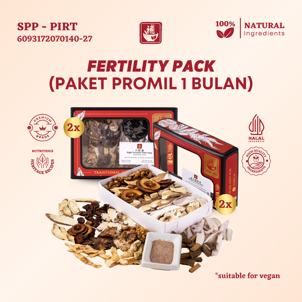 Ciak Po - Ciakpo Paket Fertility / Promil 1 Bulan