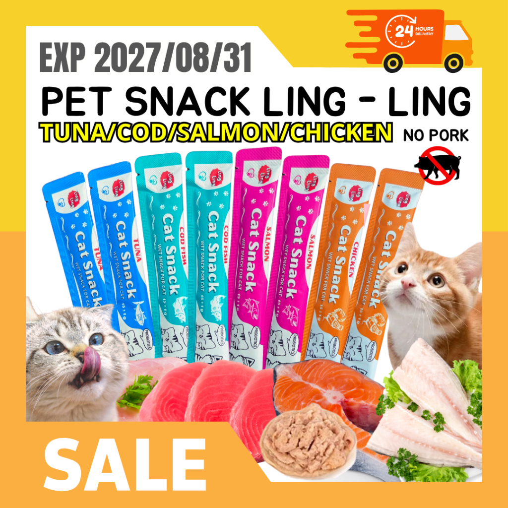 TERMURAH[SISKAPETSHOP]- Camilan Kucing Makanan Kucing Kitten Snack Kucing Creamy Treats Kucing Cemil