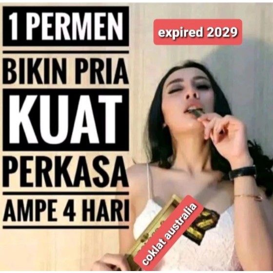 Herbal stamina Pria COKLAT SUPLEMEN premium Saloco-saloko Original Australia 100% Original