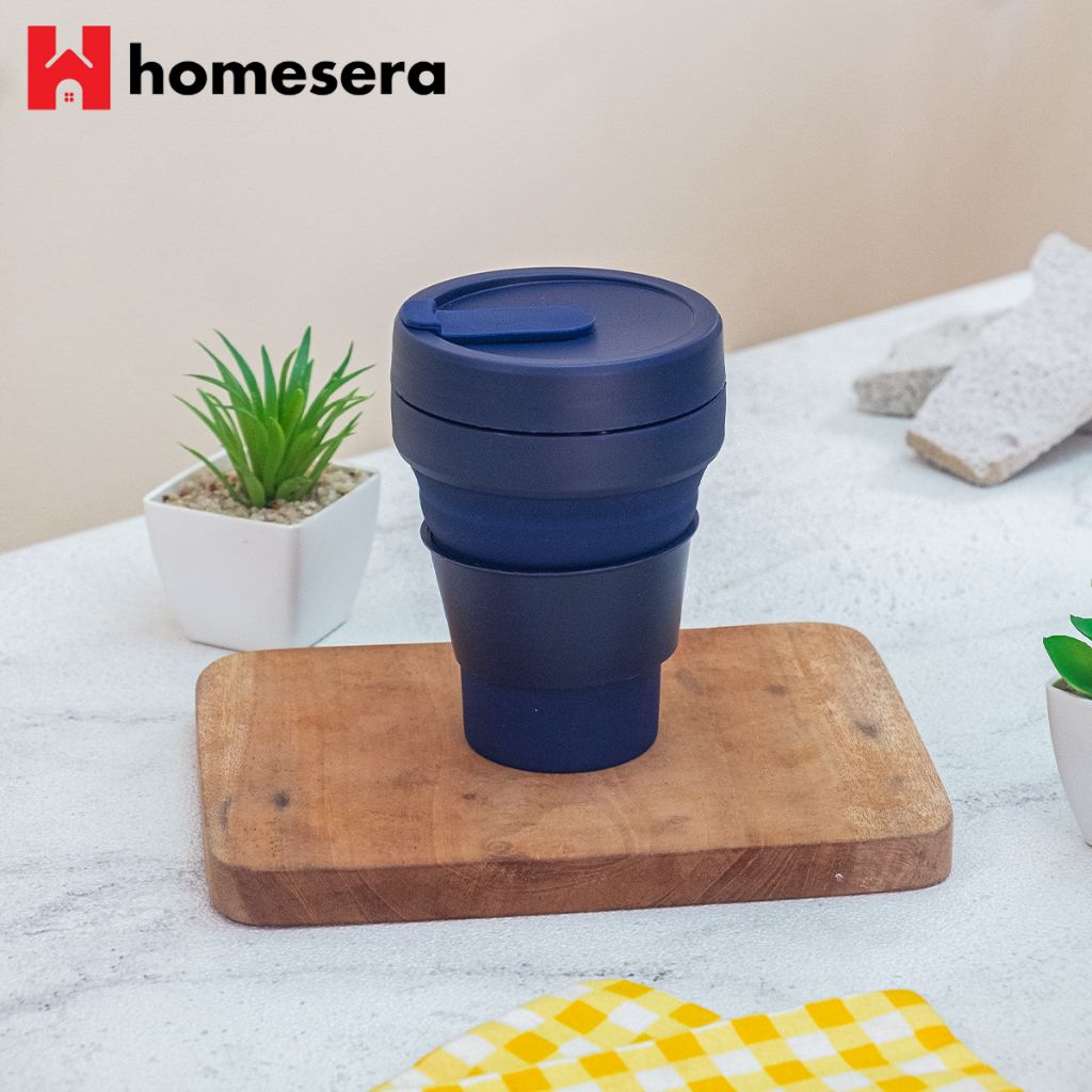 GELAS LIPAT SILIKON DENGAN SEDOTAN 450ML | GELAS SILIKON PRAKTIS | GELAS SILIKON TRAVEL | GELAS LIPA