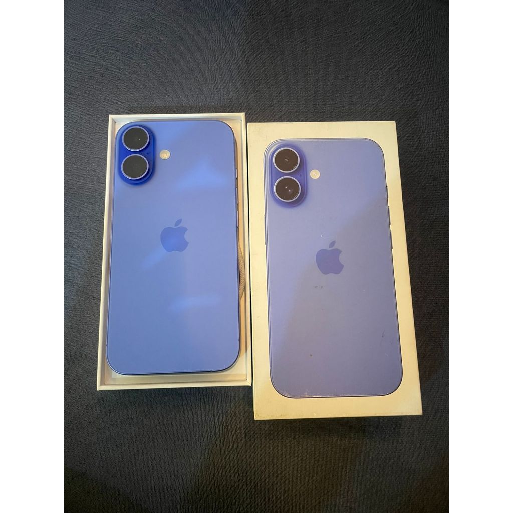iPhone 16 128 / 256 GB Fullset Second Resmi NEW Original