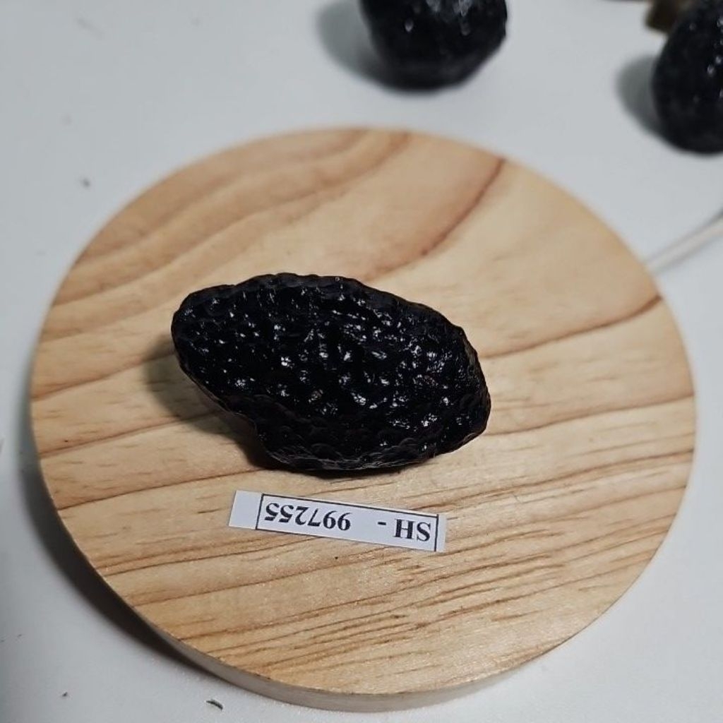 TIBETAN TEKTITE METEORITE ASLI HQ TANPA MEMO