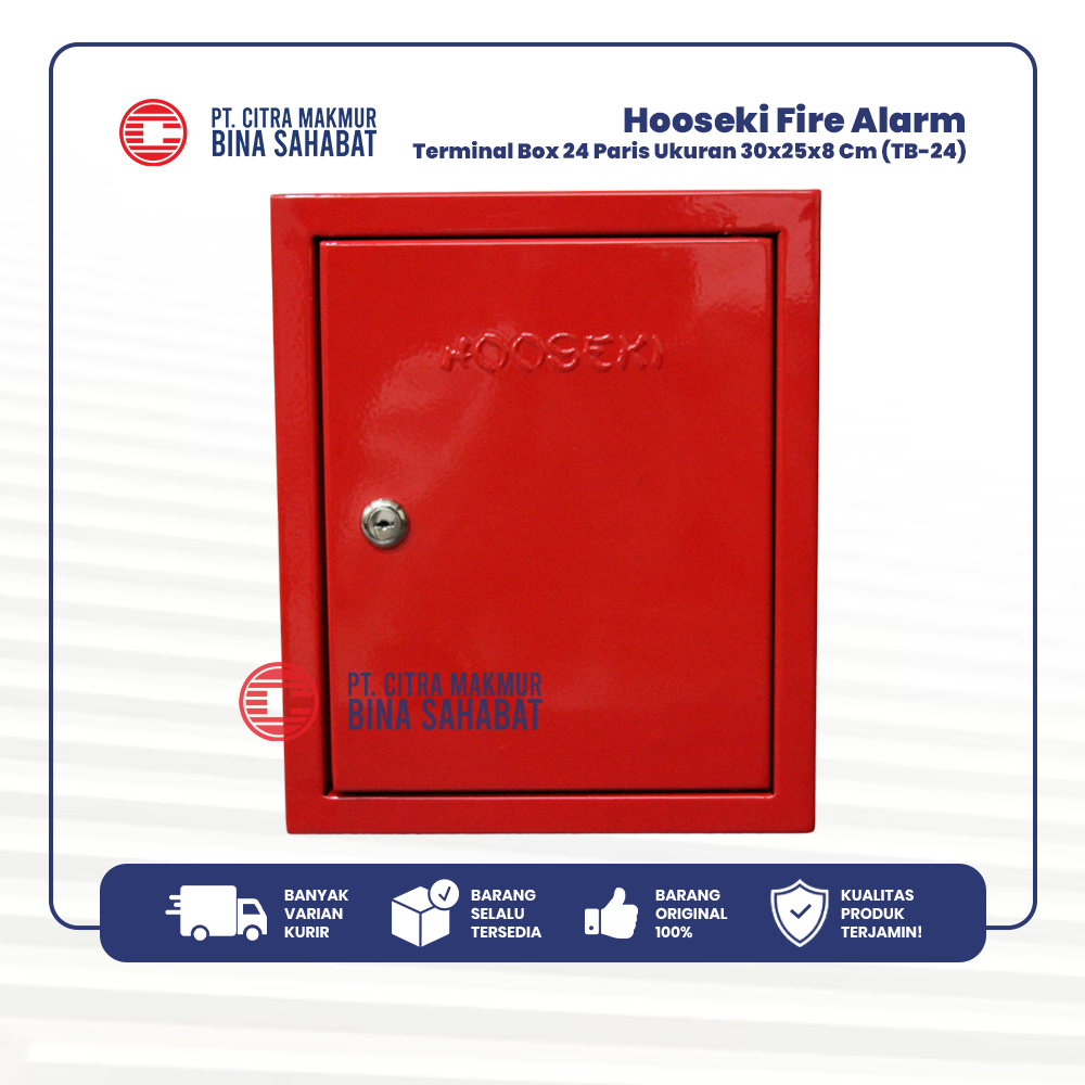 Hooseki Terminal Box 24 Pairs Size 30 X 25 X 8 Cm ( BOX ONLY ) | BJP-HSFA-TB24