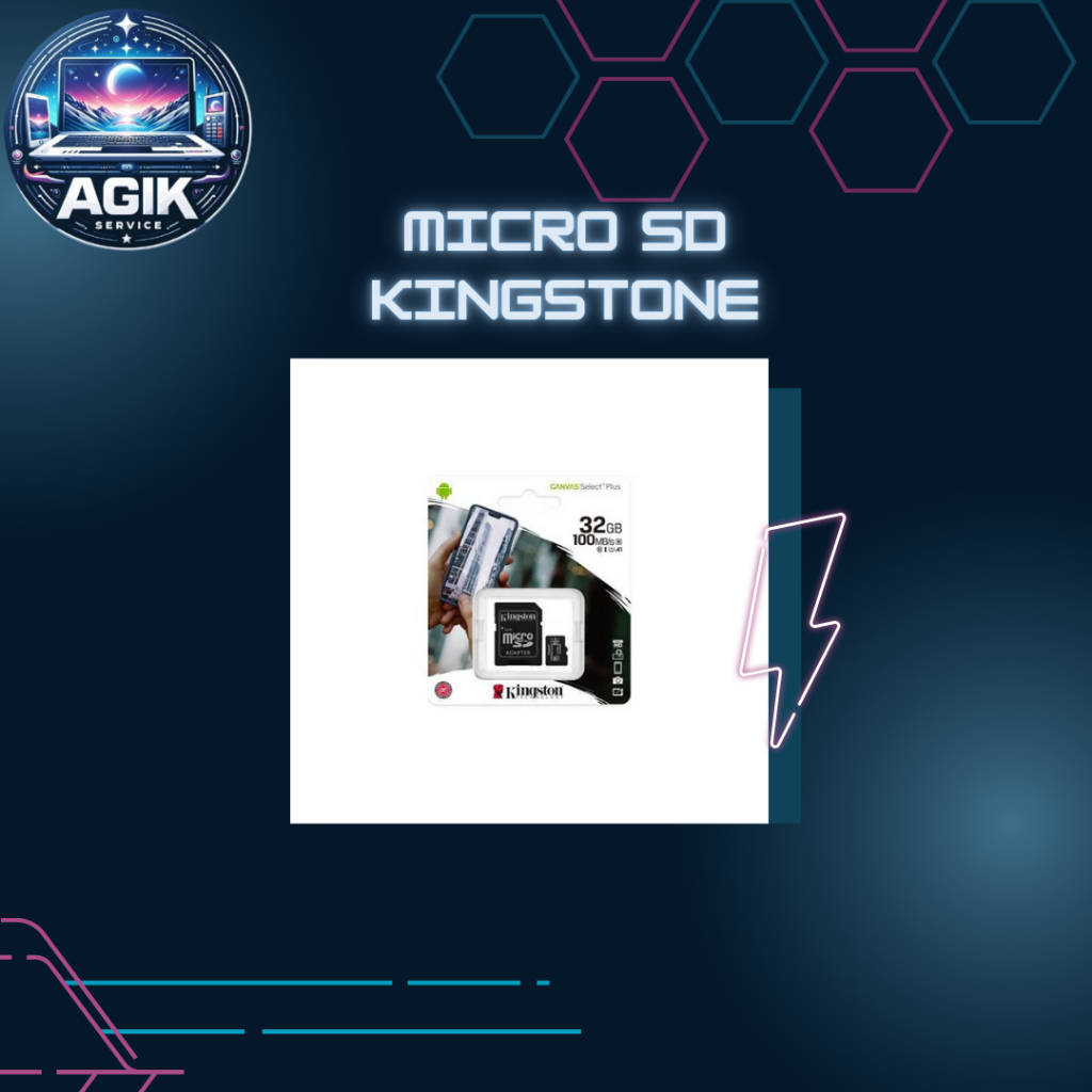 MICRO SD KINGSTONE 32 64 128GB CANVAS SELECT PLUS