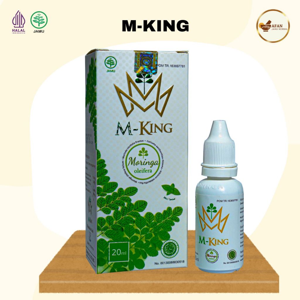 M-KING Tetes Herbal – Obat Stroke, Diabetes, Gagal Ginjal, Kolesterol, Maag, Wasir | BPOM & Halal