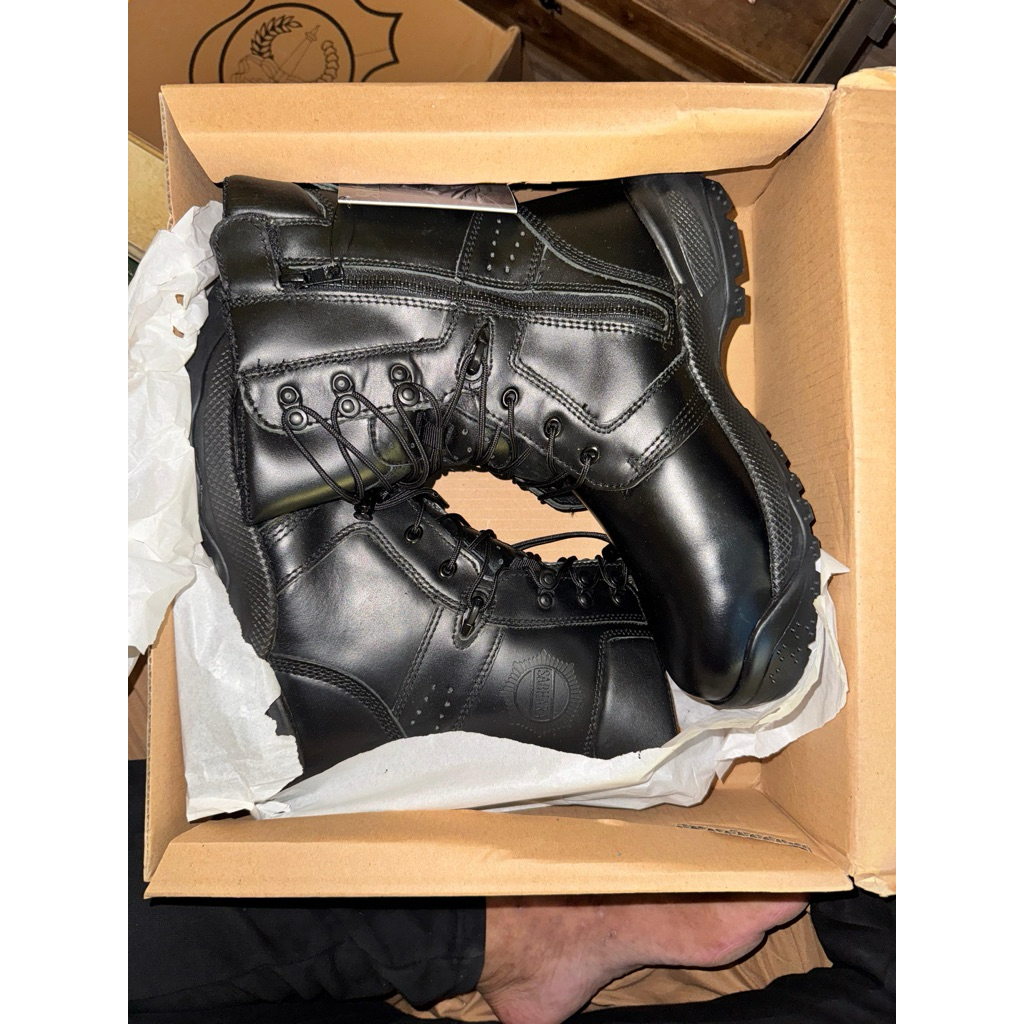 sepatu pdl jatah polri / sepatu jatah polisi sabhara / sepatu pdl jatah polri sabhara