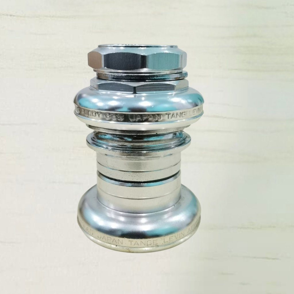 Headset Sepeda Classic Tange Levin Japan Alloy 66S Insert 22.2 Chrome
