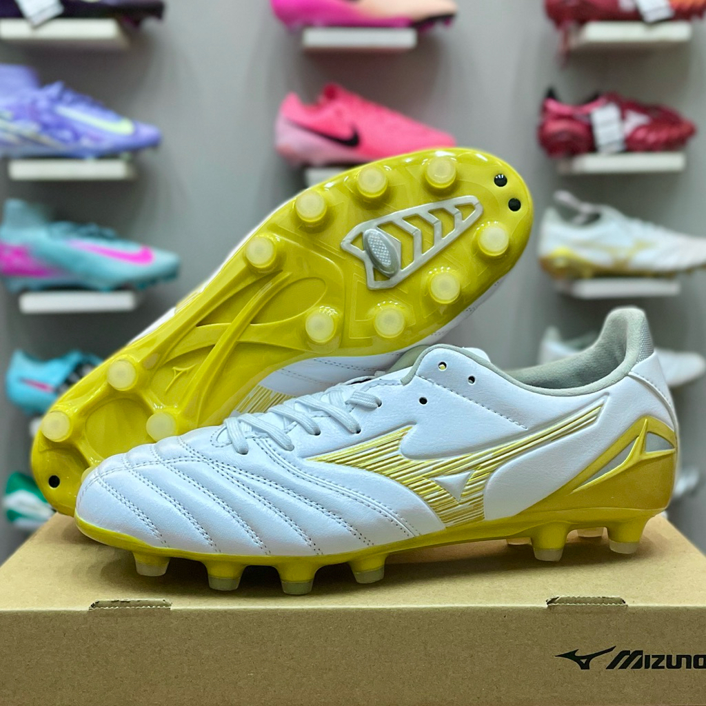 Mizuno Morelia Neo IV Pro white/gold