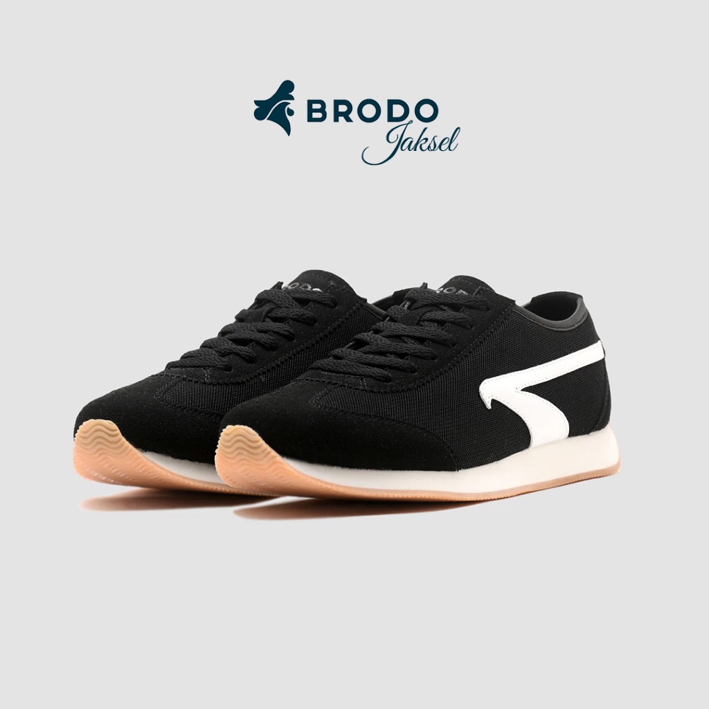 BRODO - Brodo Tondano Beak Black Gs Sepatu Sneakers