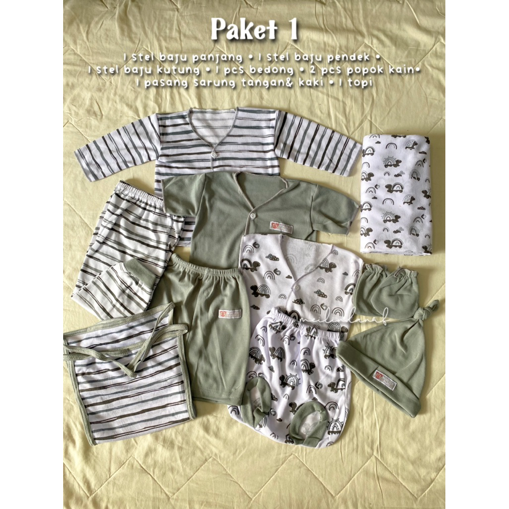 PAKET BAJU BAYI NEWBORN