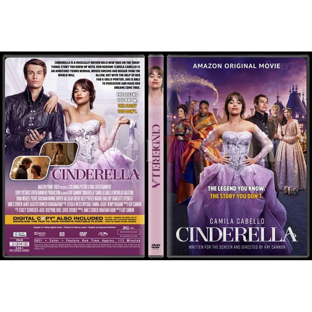 Kaset DVD Cinderella (2021)