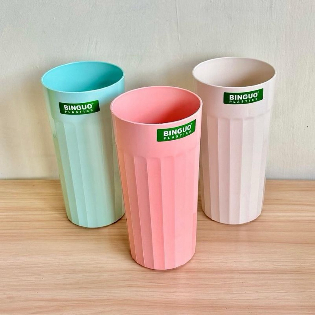 Gelas Minum Plastik TEBAL JUMBO / Gelas Plastik / Gelas Aesthetic