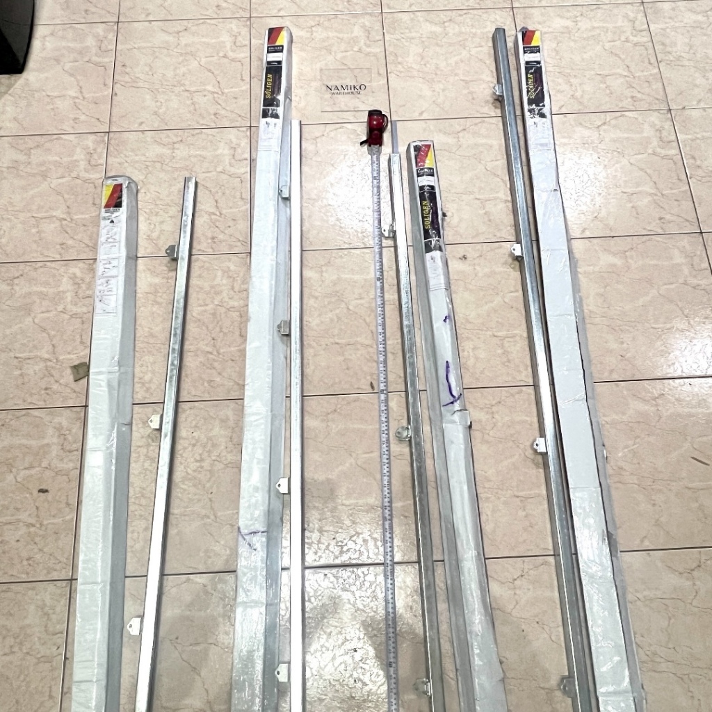 SOLIGEN Rel pintu geser sliding J3 J4 J5 J6 NAMIKO WAREHOUSE