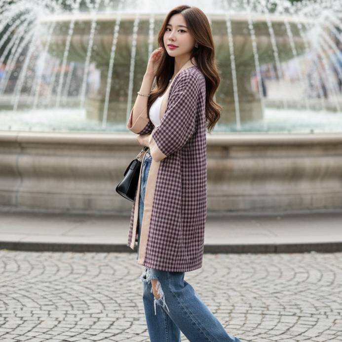 Baju Kimono outer wanita|outer kimono wanita lengan panjang.