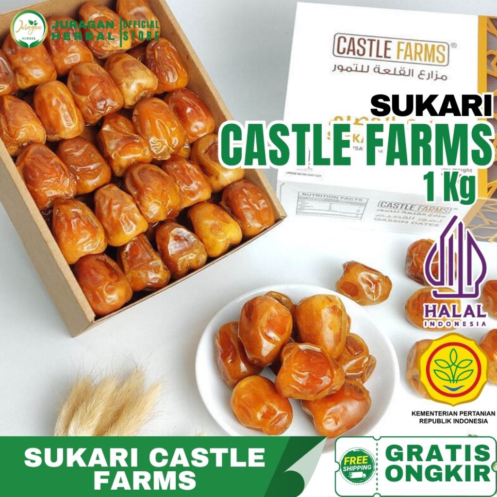 SUKARI PREMIUM CASTLE FARMS 1KG