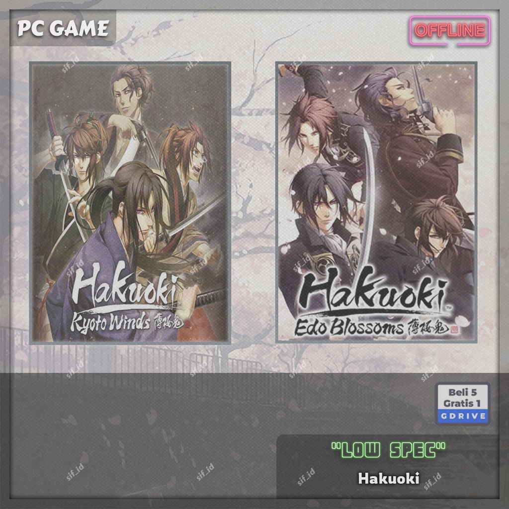 Hakuoki Edo Blossoms - Kyoto Winds - PC Game