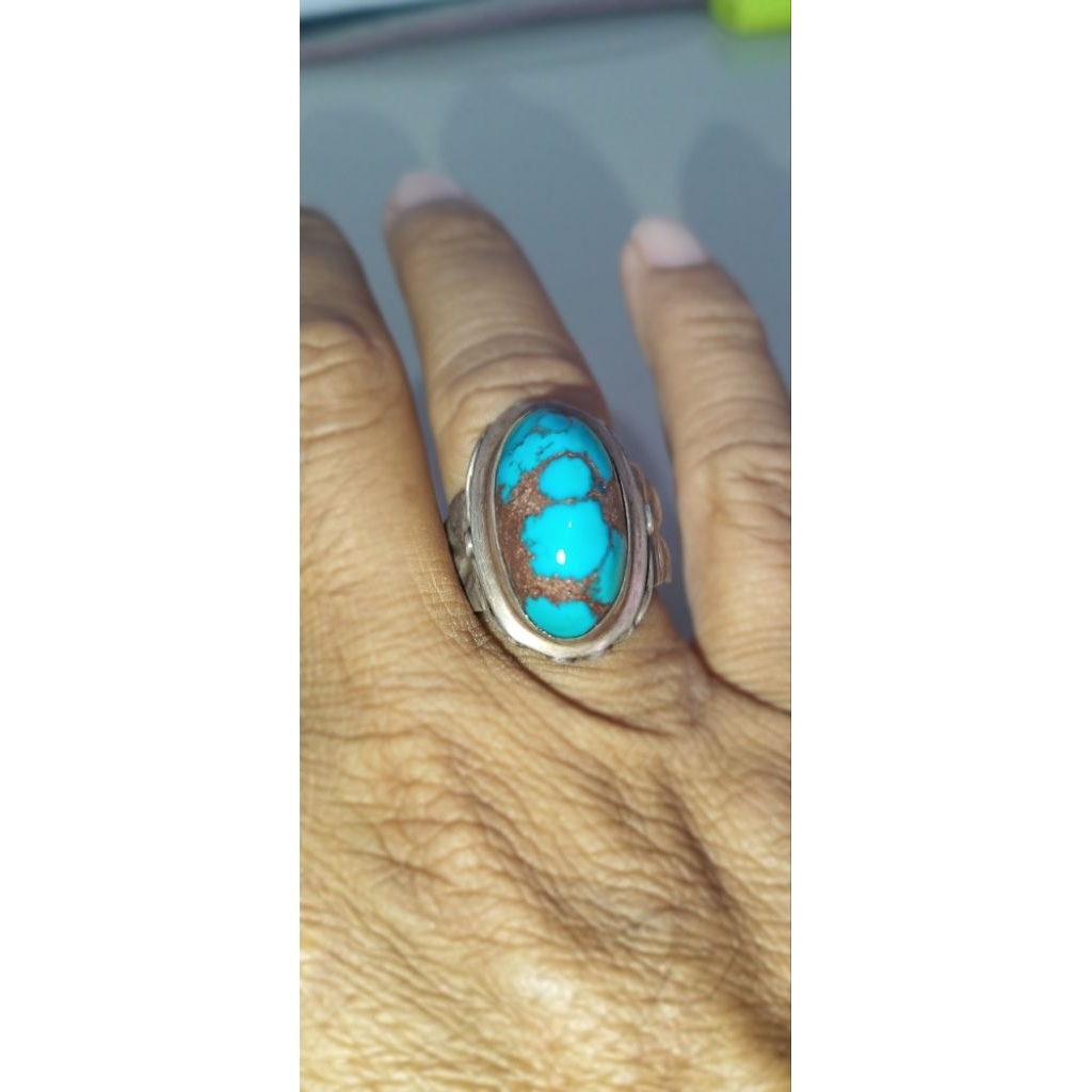 PIRUS MESIR RING PERAK TEBAL handmade