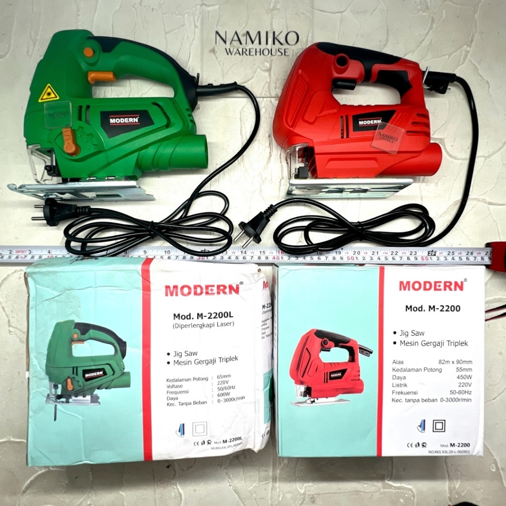 MODERN Mesin gergaji kayu triplek jigsaw 2200