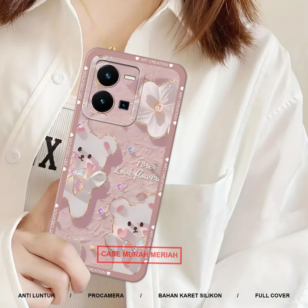 Casing Vivo Y35 - Softcase Silikon Procamera Vivo Y35 - Case Hp Vivo Y35 - Casing Hp Silikon Hp Kesi