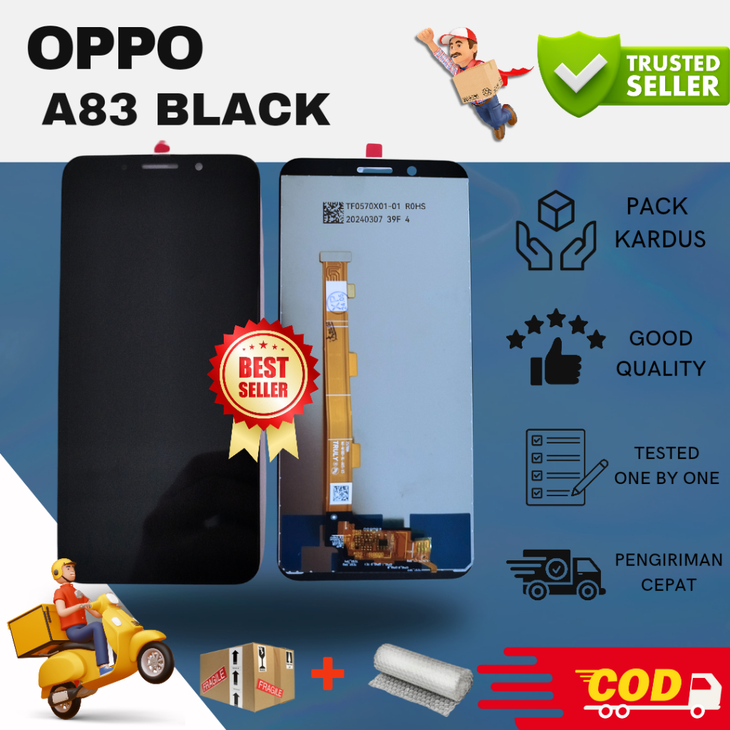 LCD Oppo A83 White/Black Original High Quality
