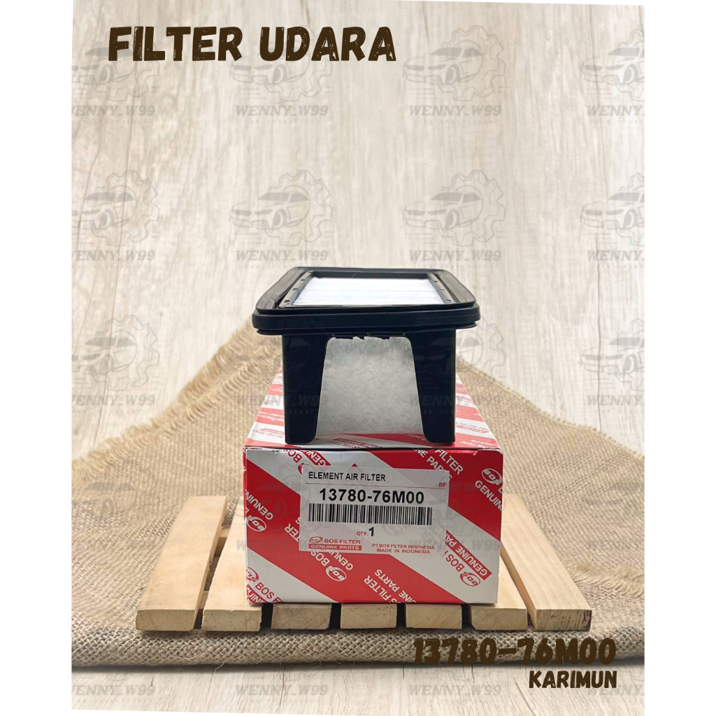 FILTER UDARA (Air Filter) – SUZUKI KARIMUN WAGON R – F 76M00 / 13780-76M00