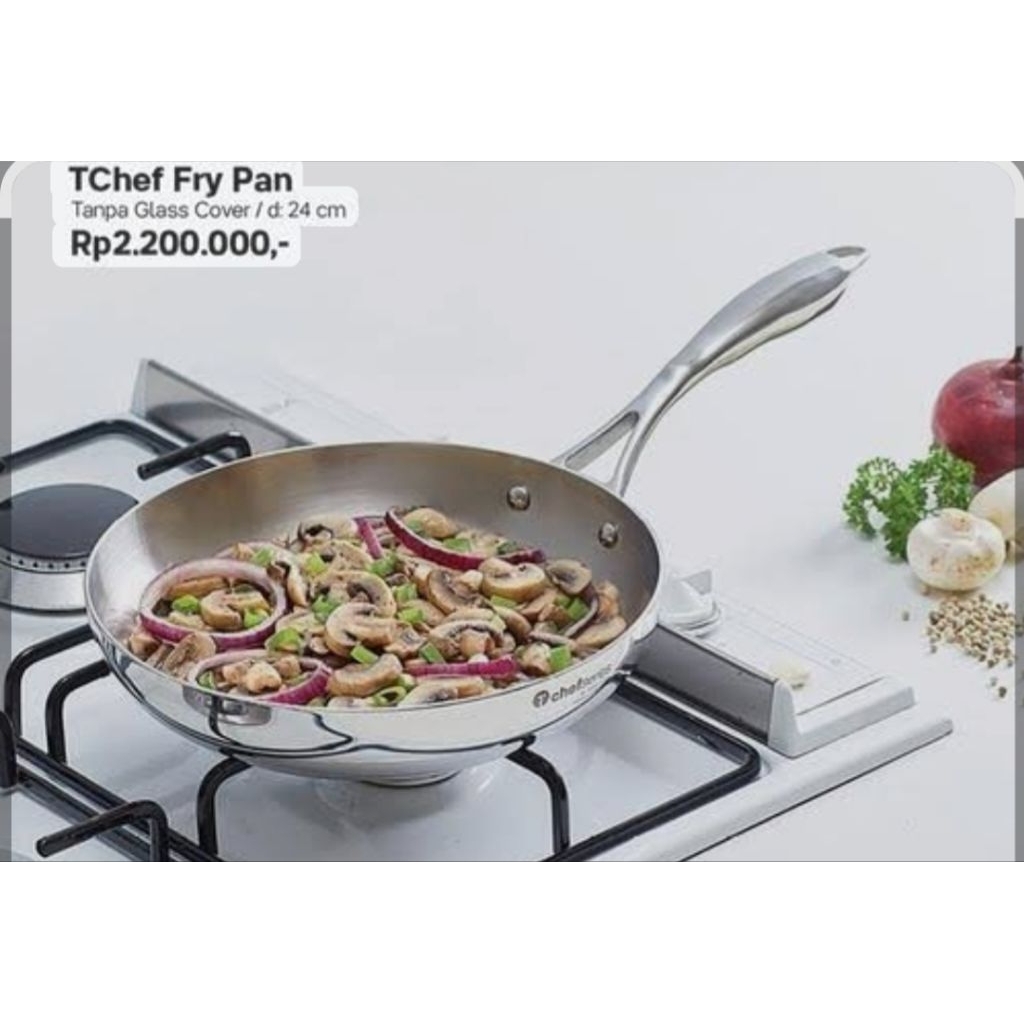 TChef Fry Pan 24 cm Tupperware ORI dan baru