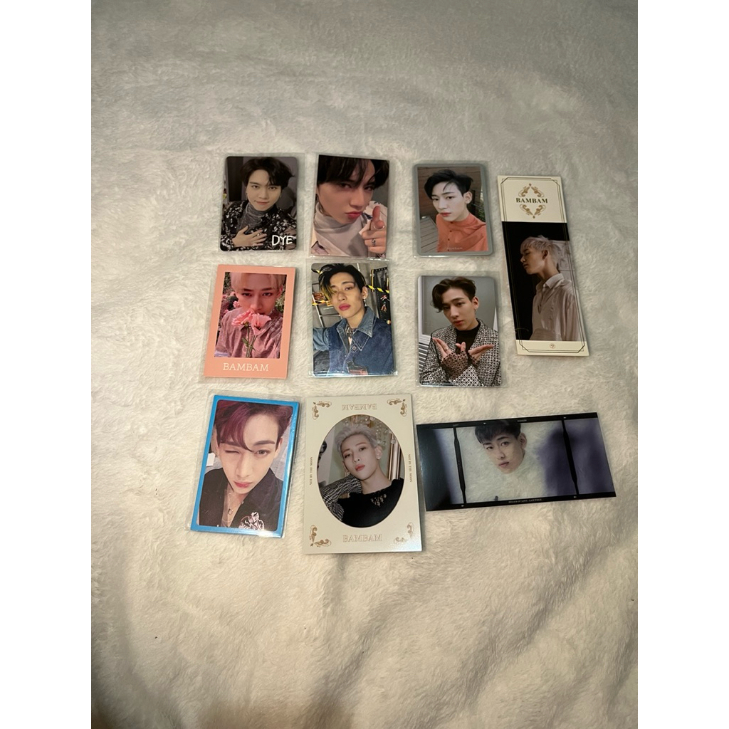 Got7 Bambam Yugyeom photocard pc