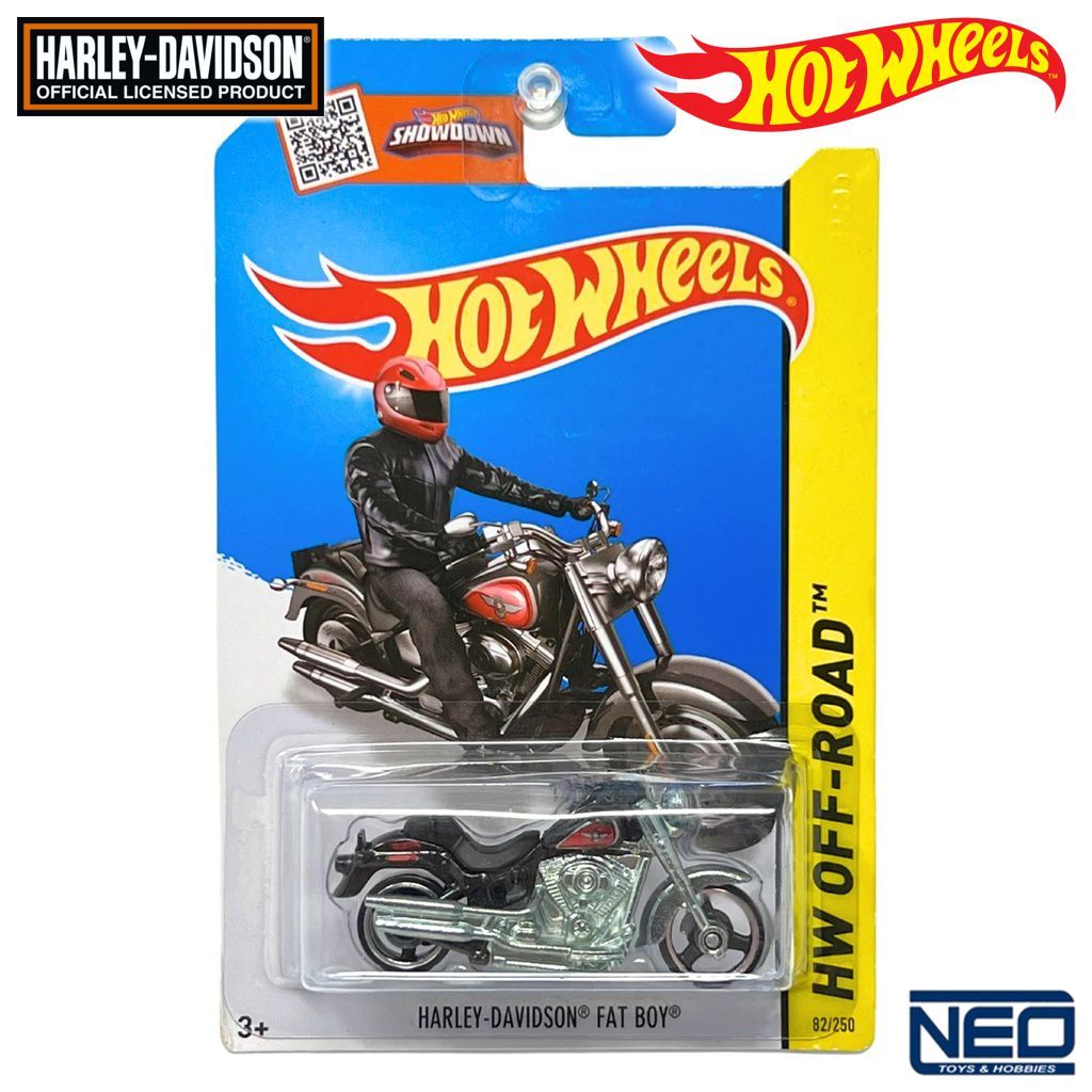 Hot Wheels Off-Road "Harley-Davidson Fat Boy" 2013