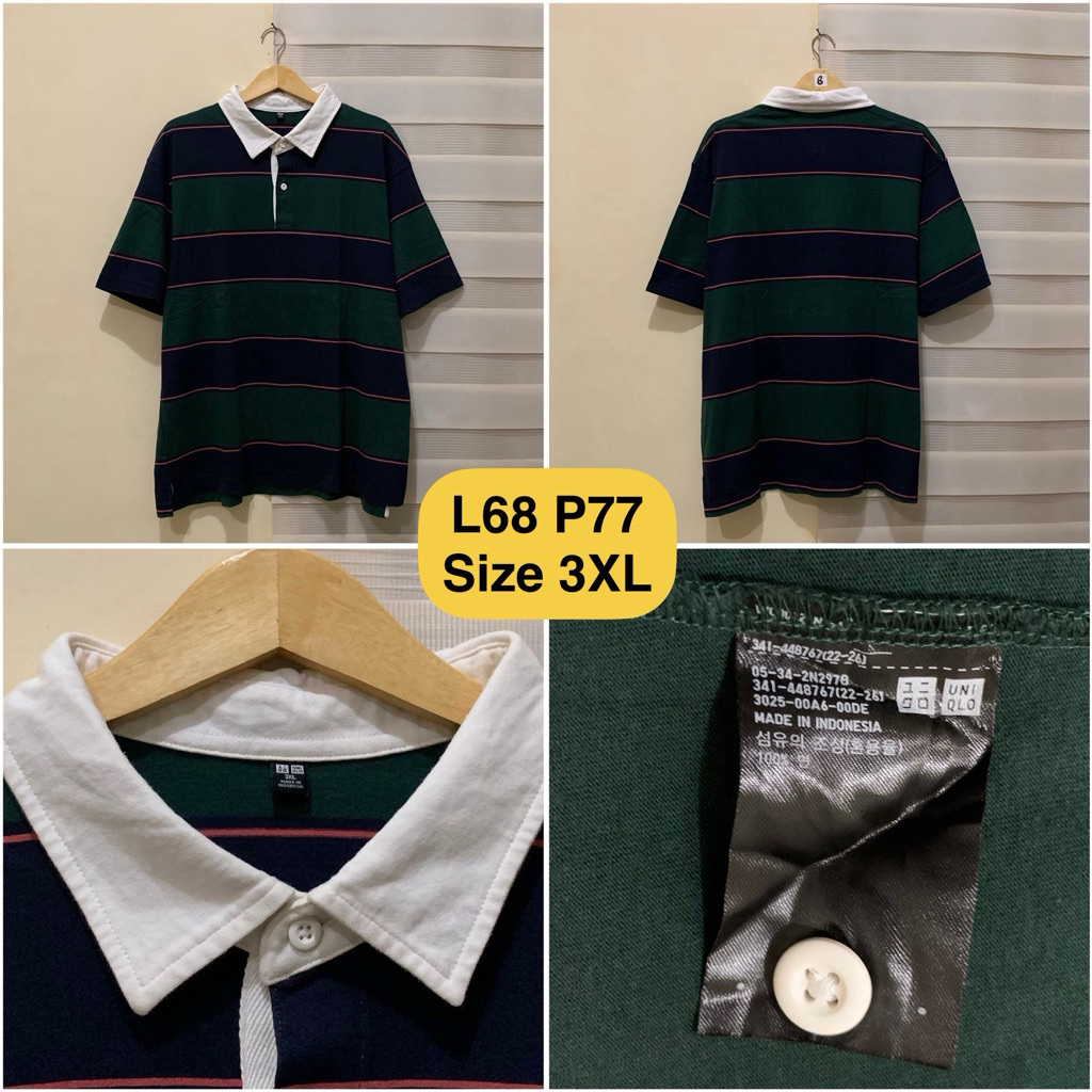 Poloshirt Uniqlo Rugger Original
