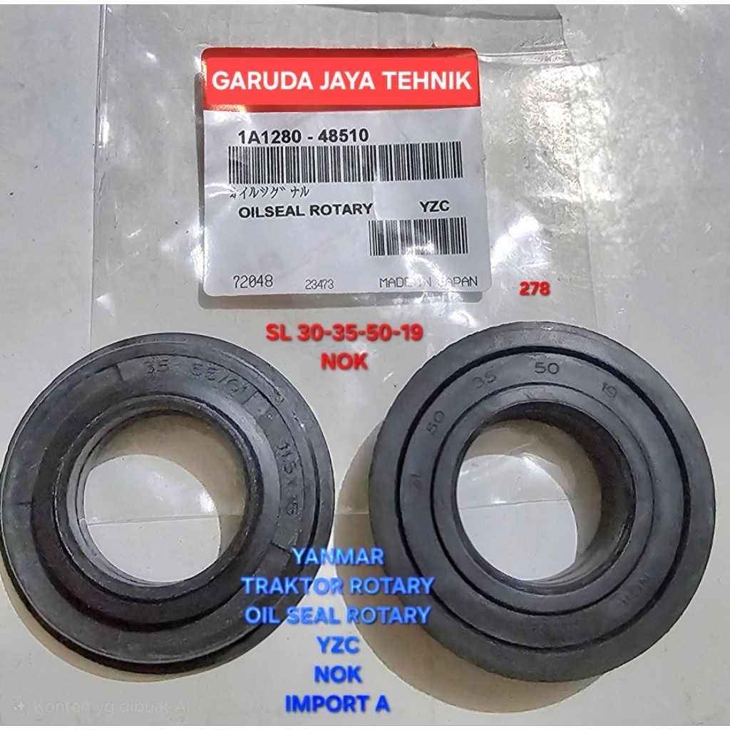 Mesin traktor tangan yanmar yzc yst. Seal rotary traktor tangan yanmar yzc yst. NOK CORTECO A (278)