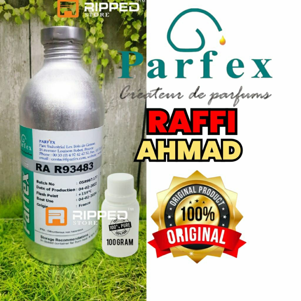 100ml Bibit Parfum Murni Raffi Ahmad Original Parfex
