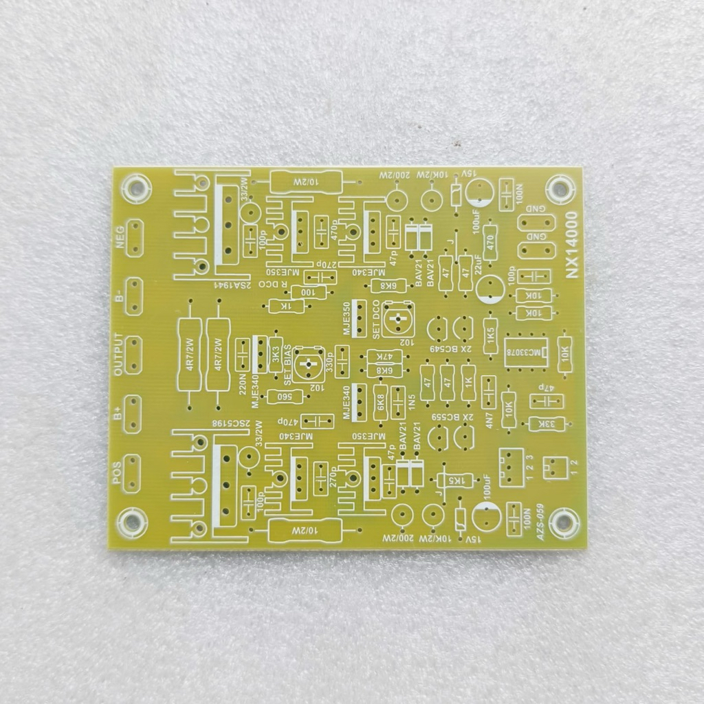 PCB Driver NX14000 Fiber Builtup Habib Power Amplifier