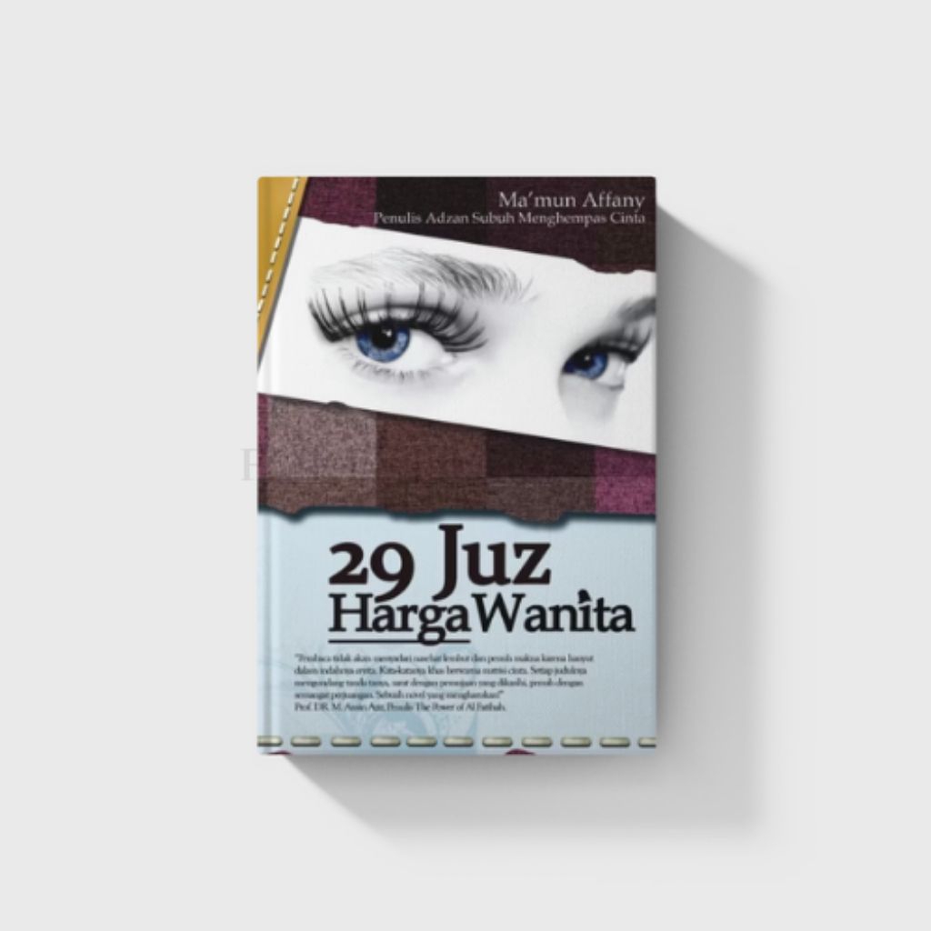Buku novel 29 Juz Harga Wanita