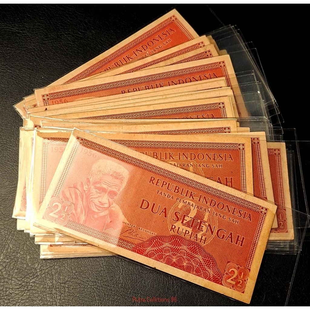 Uang 2 setengah rupiah suku bangsa 1956