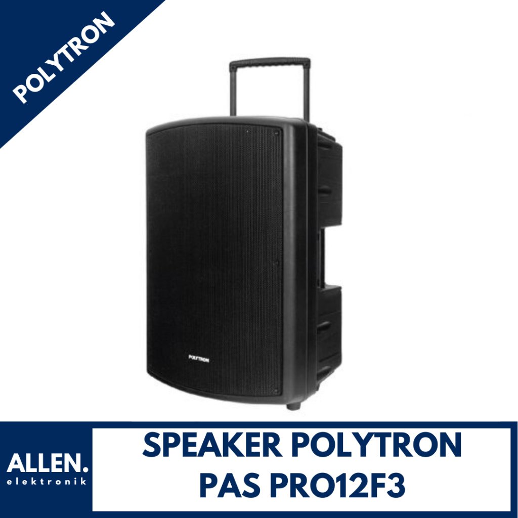 Portable Speaker Bluetooth Karaoke 12 Inch Polytron