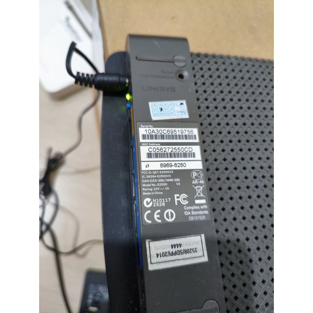 linksys e2500