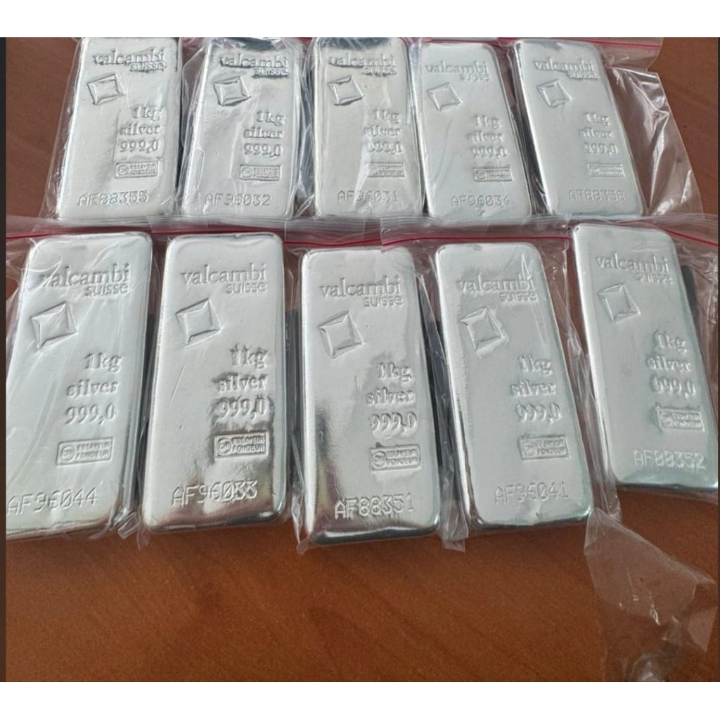 PERAK BATANGAN VALCAMBI @1000gr