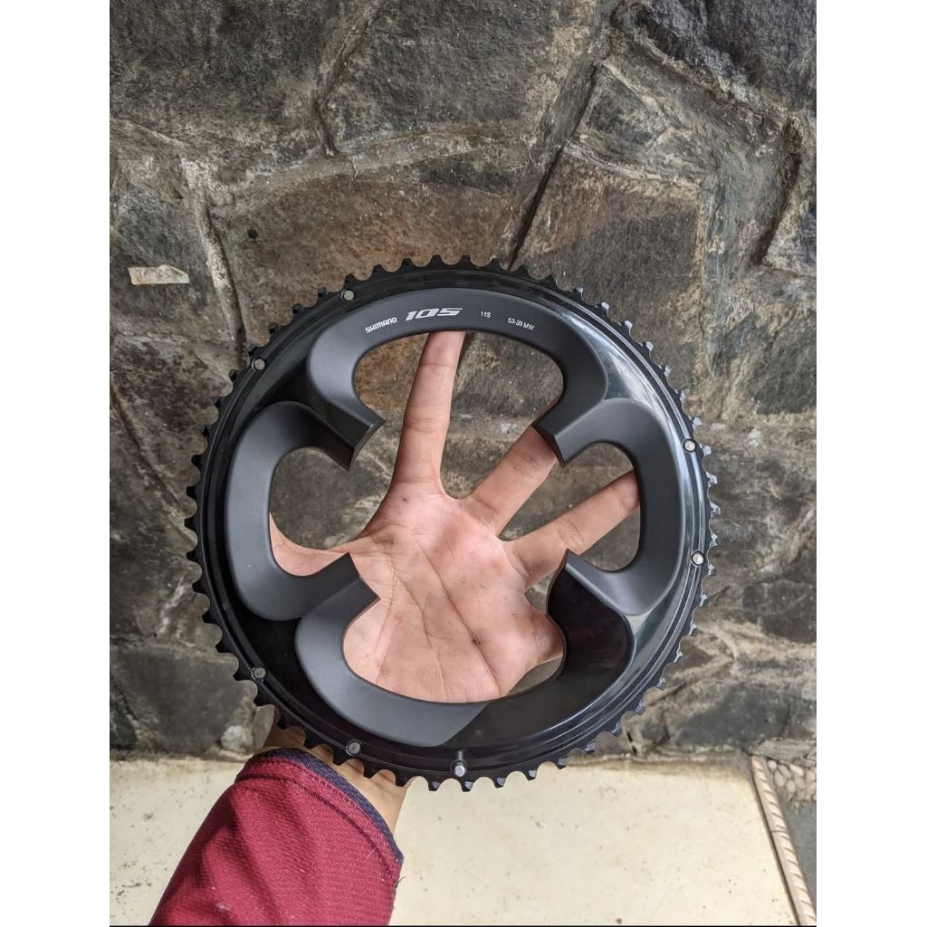 Chainring Shimano 105 53T R7000 BARU