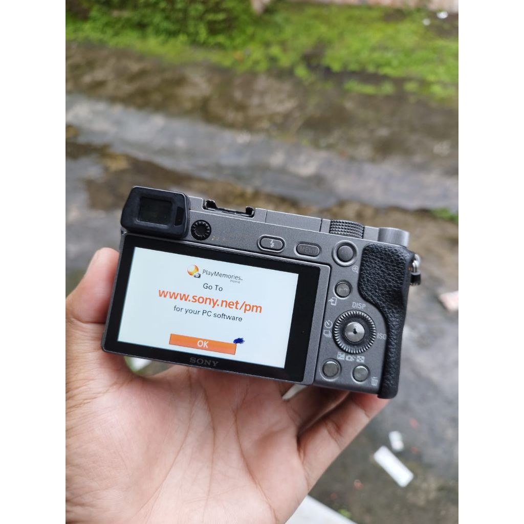 kamera Sony a6000 kit komplit box