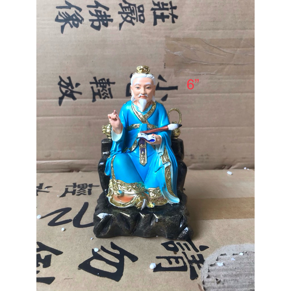 patung dewa obat / Hua Tuo 6in fiber
